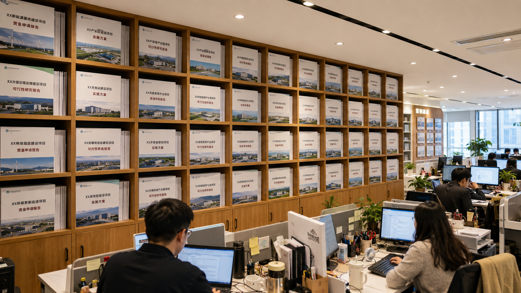 承德中顺工程项目管理有限公司办公室全景