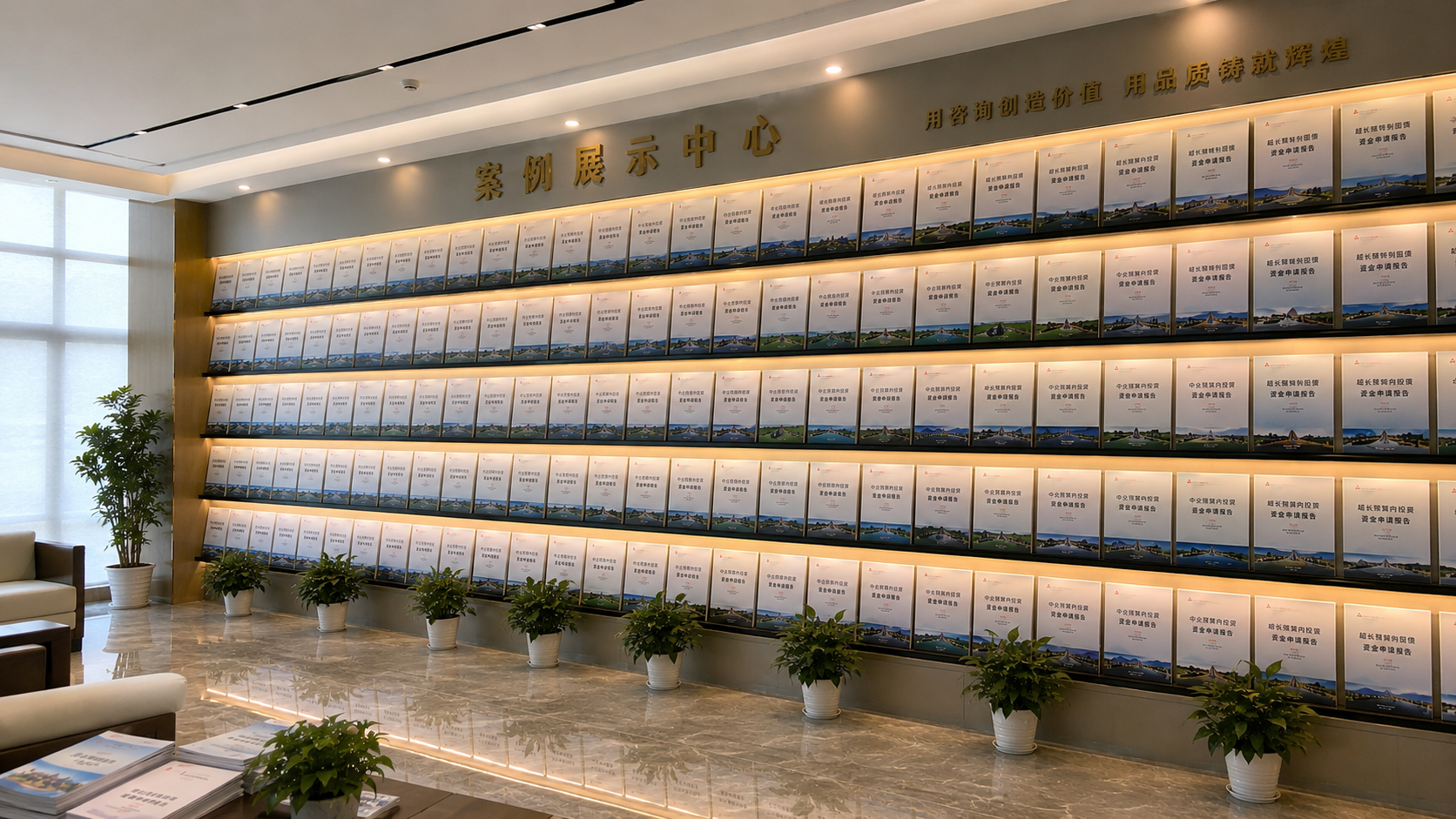 承德中顺工程项目管理有限公司办公展示区